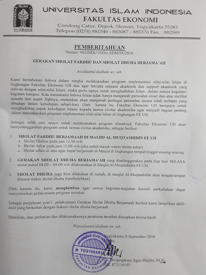 gerakan sholat berjamaah