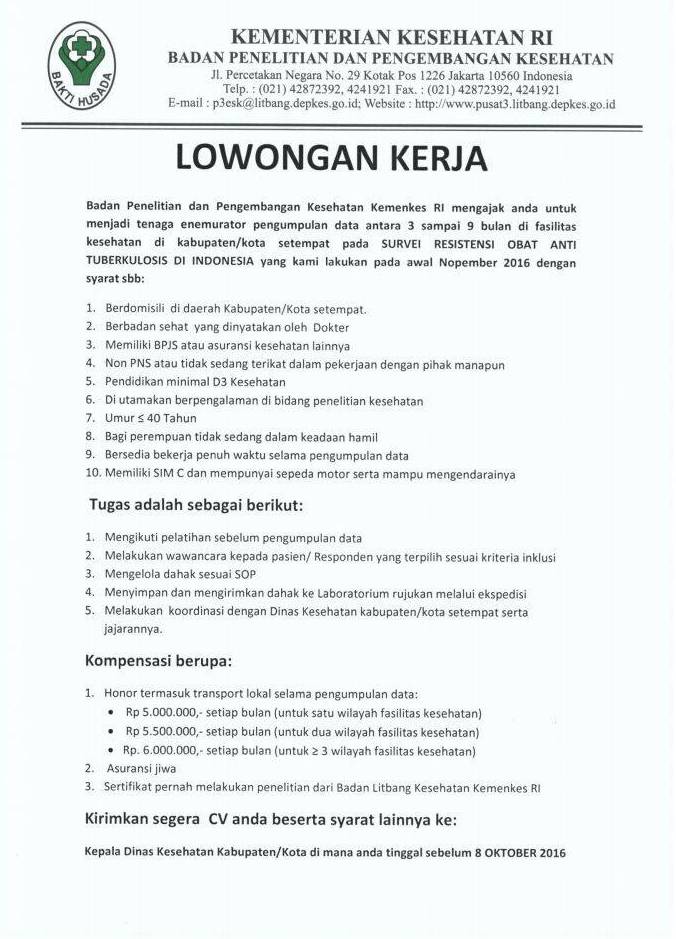 lowongan kemenkes