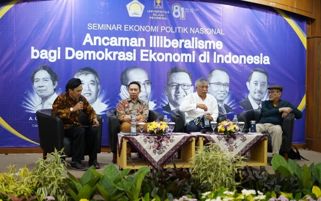 Seminar Nasional UII: Pandangan Para Ekonom terhadap Illberalisme bagi Demokrasi Ekonomi di Indonesia