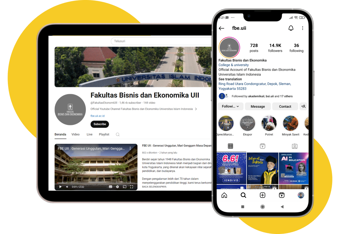 social media 1 - Fakultas Bisnis dan Ekonomika UII